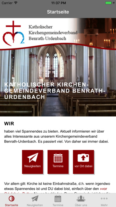 Katholiken Benrath-Urdenbach screenshot 2