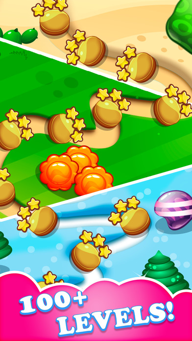 Gummy Candy Blast: Match 3 fun screenshot 4