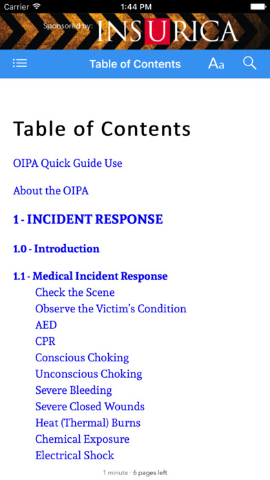 OIPA Quick Guide screenshot 2