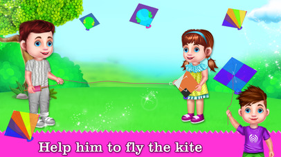 Kite Flying Adventure screenshot 2