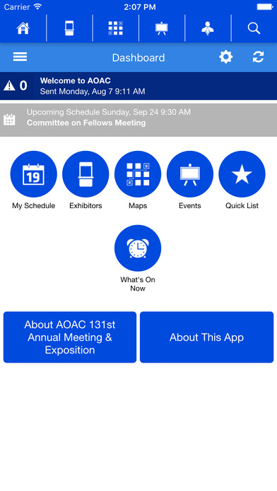 AOAC 131st Annual Meeting & Exposition screenshot 2
