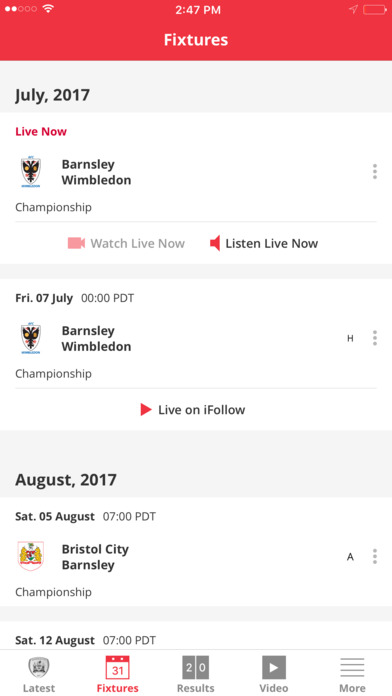 Barnsley Official App screenshot 2