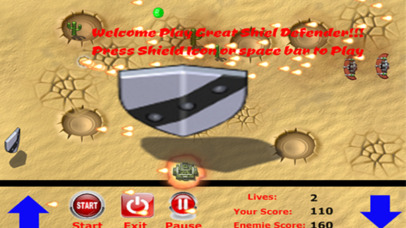 Shield defender pong screenshot 2