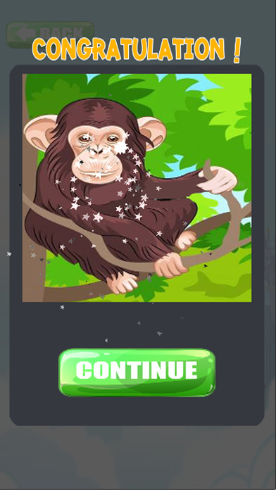 Puzzles Chimpanzee Page Jigsaw Learning Games screenshot 4