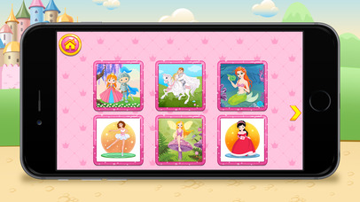 Princesses, Mermaids & Fairies Puzzle Game screenshot 3