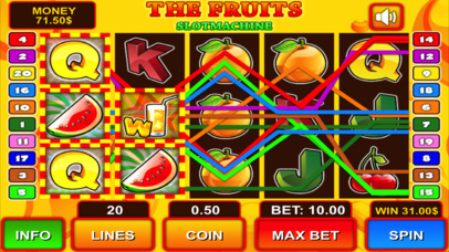 The Fruits [slot machine] screenshot 2