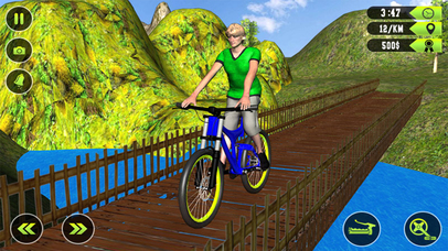 Crazy Bicycle Uphill - BMX Rider Stunts screenshot 3
