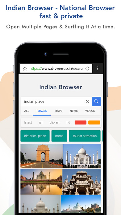 Indian Browser - National Browser fast & private screenshot 2