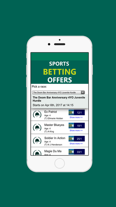 Sports Betting Special Offers screenshot 2