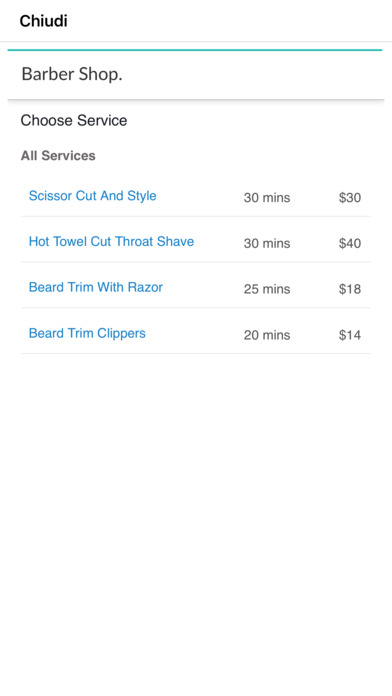 Barber Shop App screenshot 4