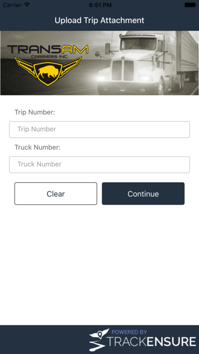 Transam Carrier Driver screenshot 2