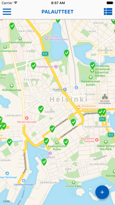 Helsinki-sovellus screenshot 2