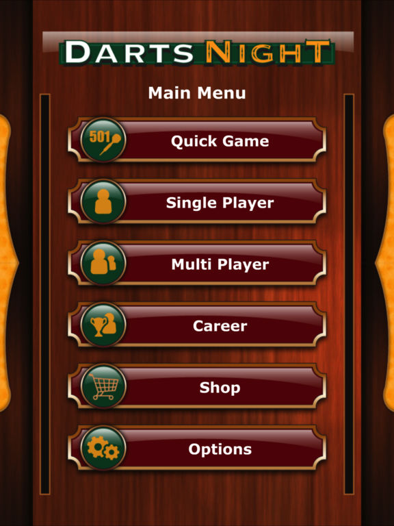 Galaxy Darts Night на iPad