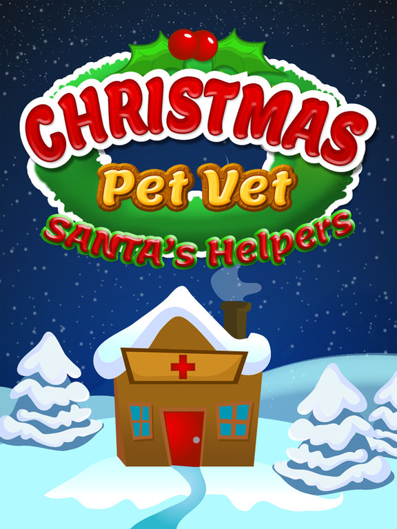 Christmas Pet Vet Doctor Santa Animal Hospital Zooscreeshot 1
