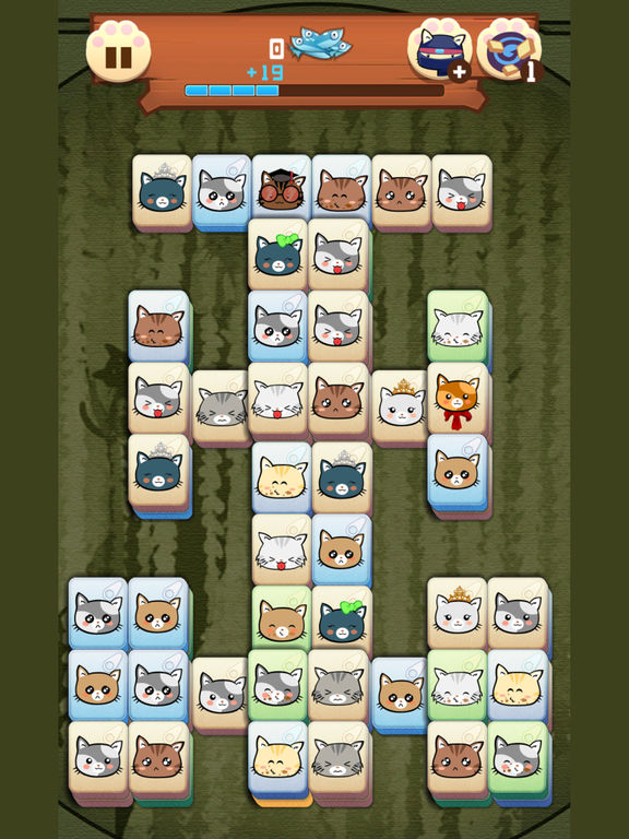 Скачать игру Hungry Cat Mahjong