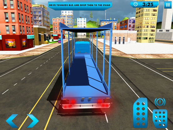 Скачать игру Bus Transporter Truck – City School Bus Transport