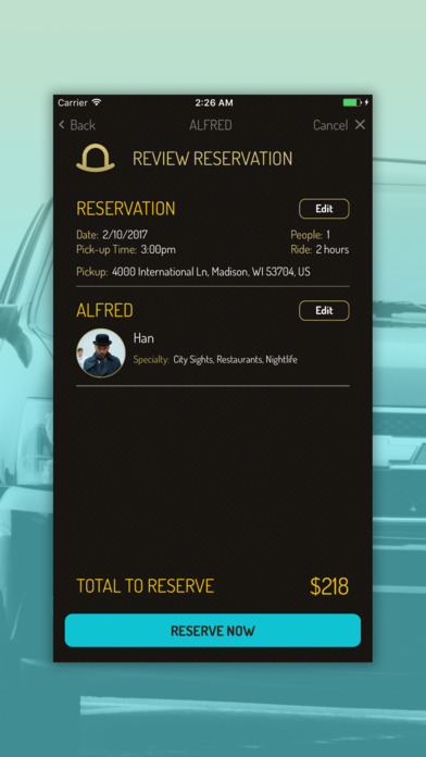 RideAlfred screenshot 3