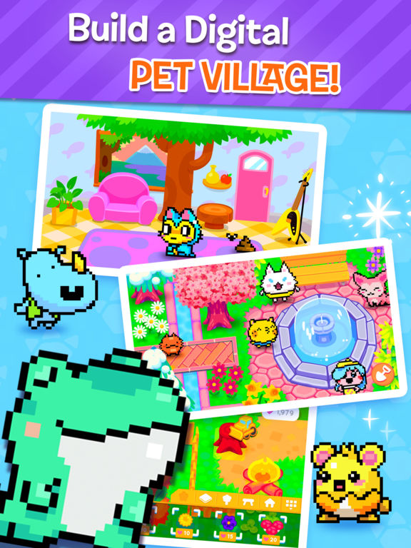 Pakka Pets Village - Build a Cute Virtual Pet Town для iPad
