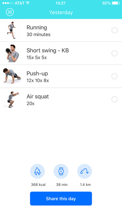 AVAIL Fitness screenshot 2