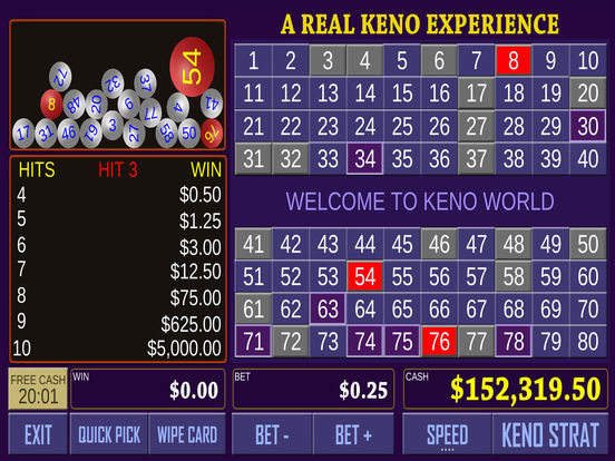 keno games offline free vegas casino