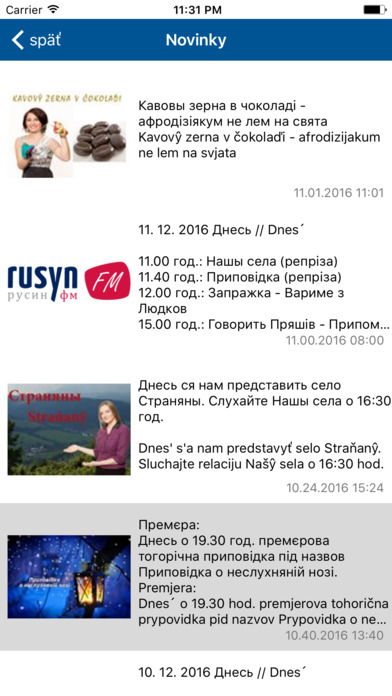 rusyn FM screenshot 4