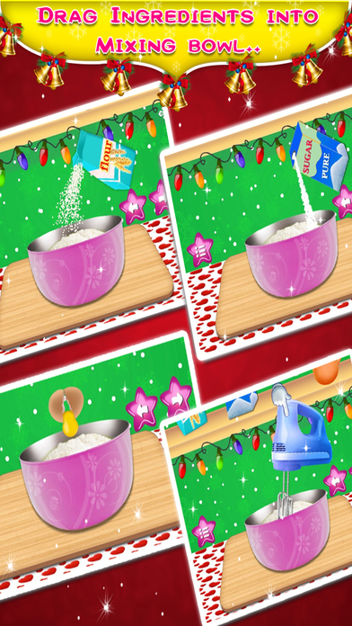 Christmas Birthday Cake Maker - Kids game for free screenshot 2