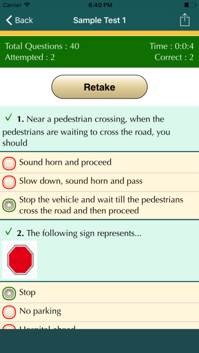 Driving Tests in Mobile screenshot 3