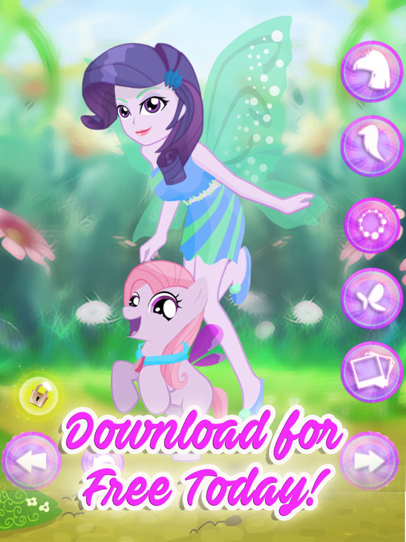 Fairy Tales Pony Dress Up Games screenshot 9