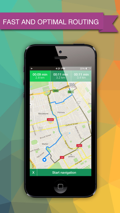 Caracas, Venezuela Offline GPS : Car Navigation screenshot 2