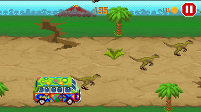 Cadillacs Car Racing : Escape From Dinosaur island screenshot 2