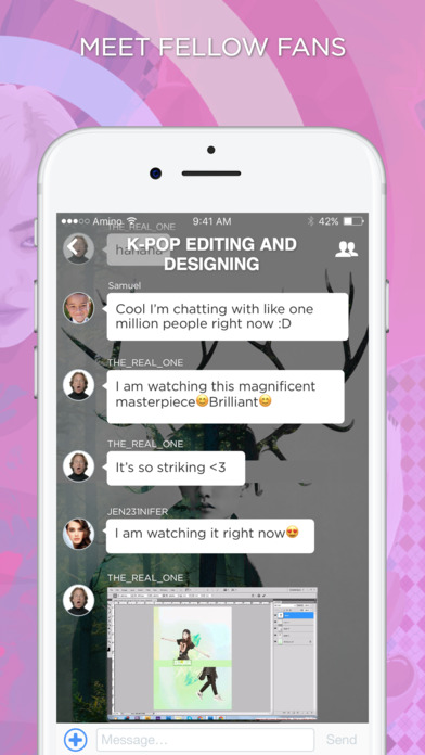 K-Pop Editing & Design Amino screenshot 2