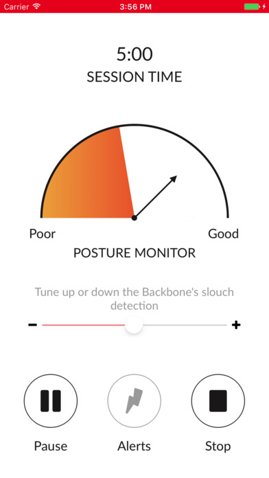 Backbone Smart Posture screenshot 2