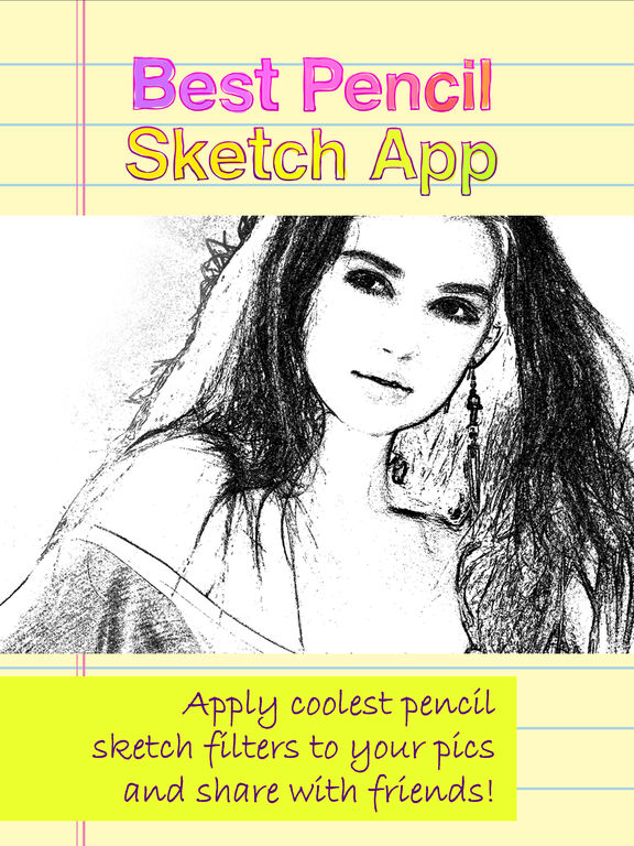 App Shopper: Best Pencil Sketch App Portrait & Draw.ing Filters