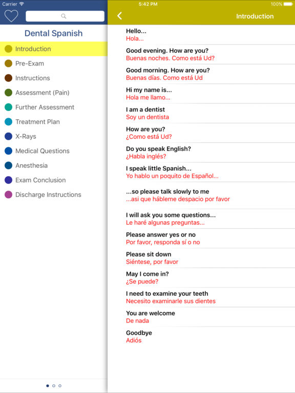 Dental Spanish Guide on the App Store
