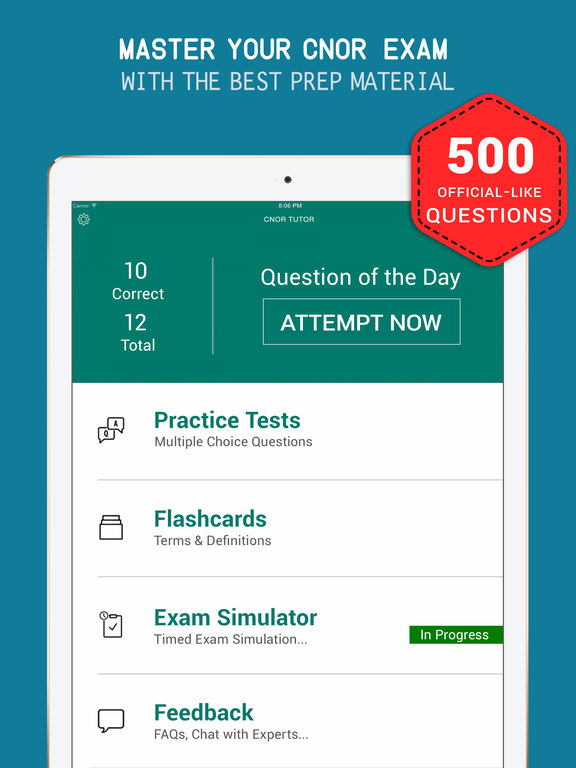 App Shopper: CCI CNOR Practice Exam Prep 2017 – Q&A Flashcards (Education)