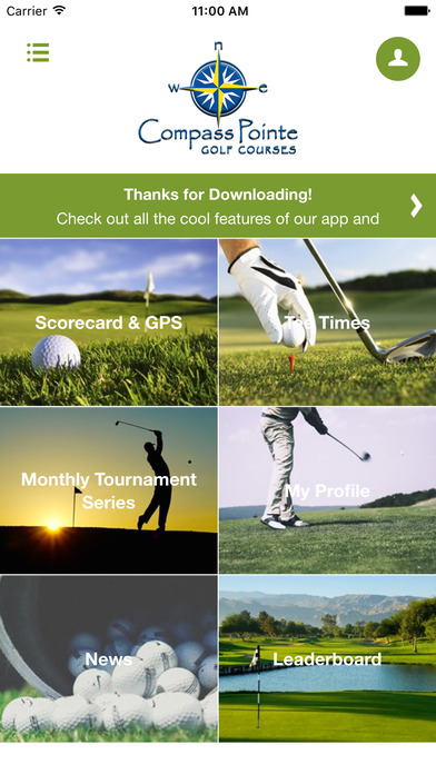 Compass Pointe Golf Courses screenshot 2