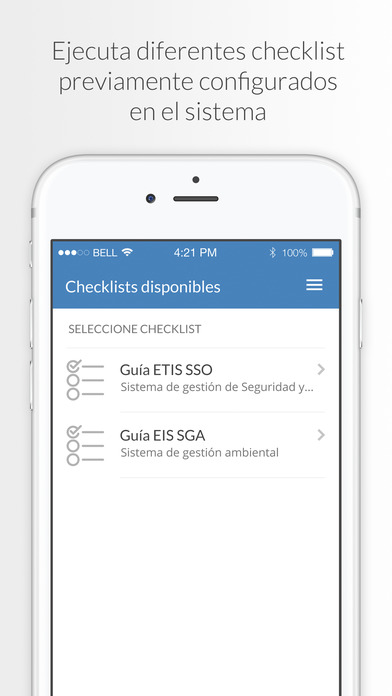 ISOTools Checklist screenshot 2