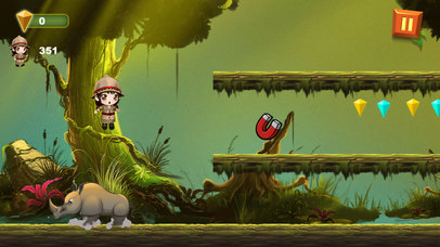 Little Girl Jungle Temple Explorer - dora edition screenshot 2