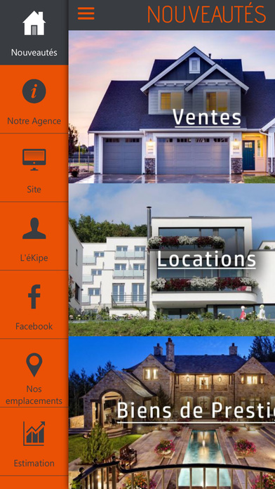 Ekilibre - Agence immobilière screenshot 2