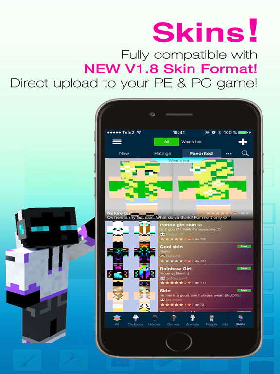 Screenshots of Minecraft Seeds Lite for iPad