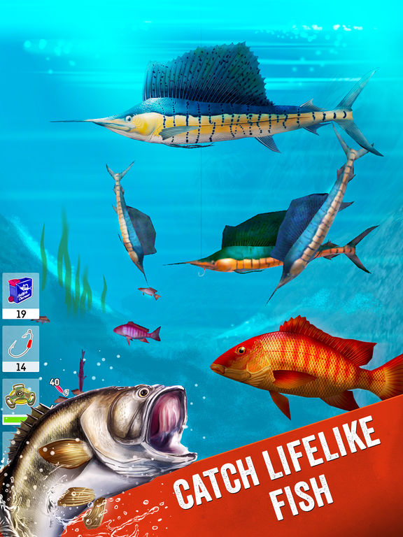 The Fishing Club 3D на iPad