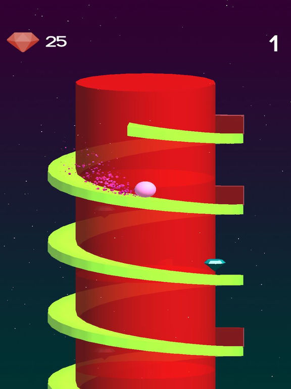 Super Spiral Tower - Rolling Swirly castlescreeshot 2