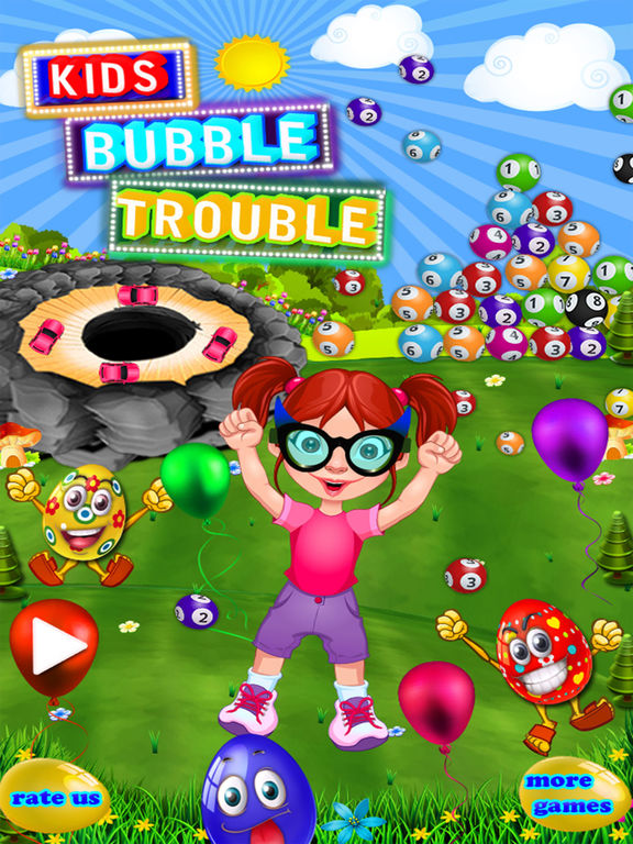 play free bubble trouble game