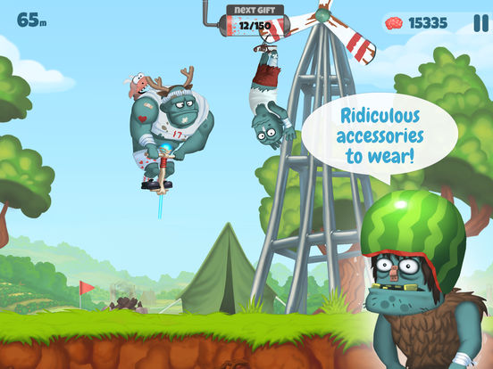 Screenshots of Zombie's Got a Pogo for iPad