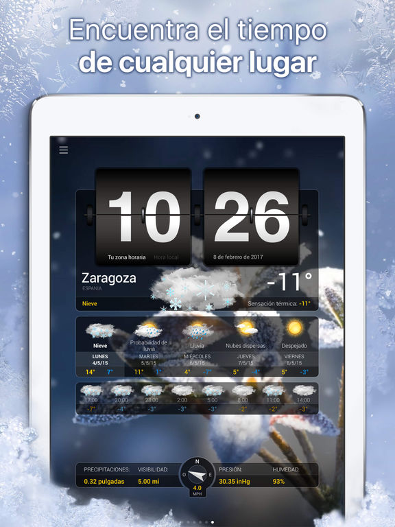 Captura de pantalla del iPad 5