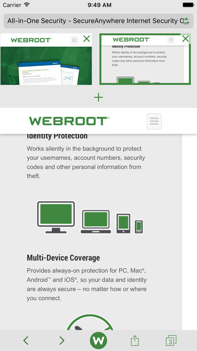 webroot security free app review