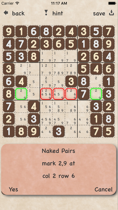 Sudoku - Technique screenshot 2