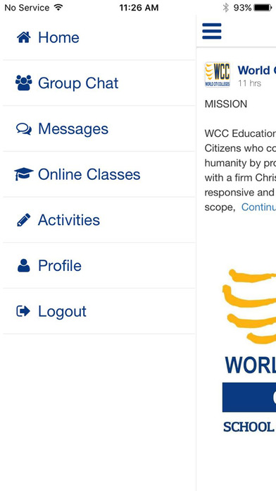 WCC Mobile App screenshot 4