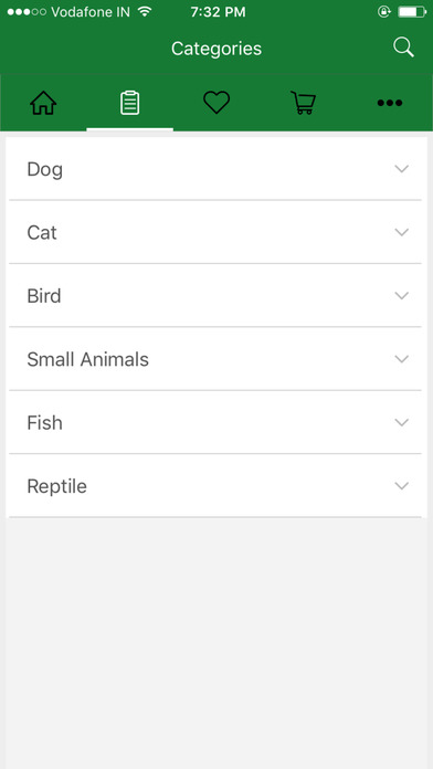 NATURAL PET App screenshot 2