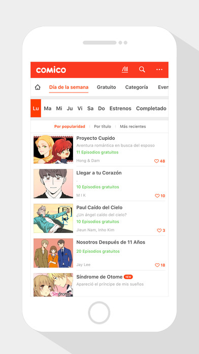 COMICO  - La mejor aplicación screenshot 4